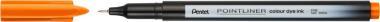 Pentel tűfilc SZÍNES Pointliner 0,4 mm – narancssárga